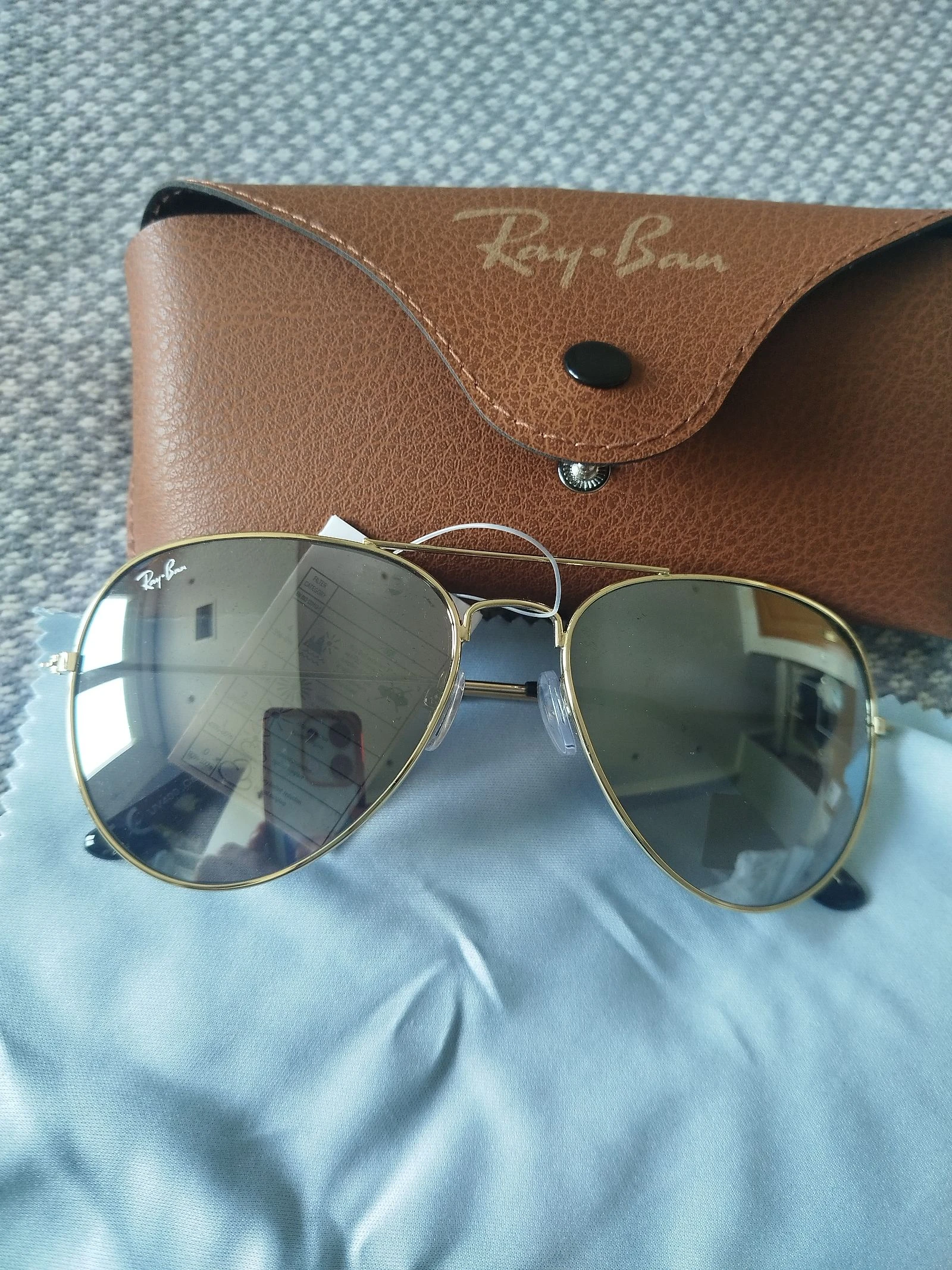 Gafas de sol doradas y plateadas – photo 2